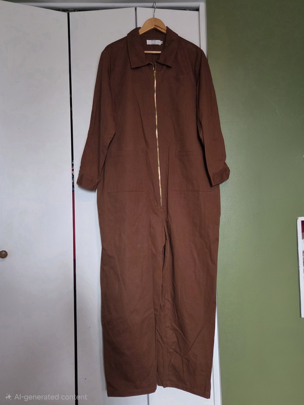 Brown Redsky Boiler Suit